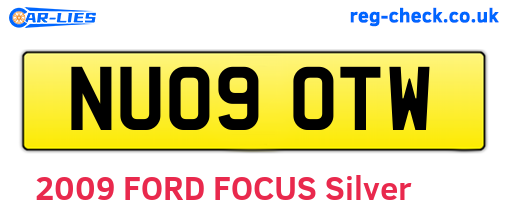 NU09OTW are the vehicle registration plates.