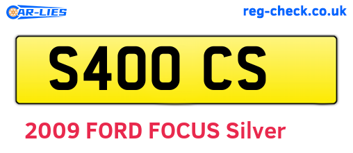 S40OCS are the vehicle registration plates.