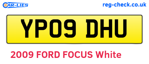 YP09DHU are the vehicle registration plates.