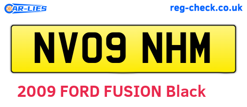 NV09NHM are the vehicle registration plates.