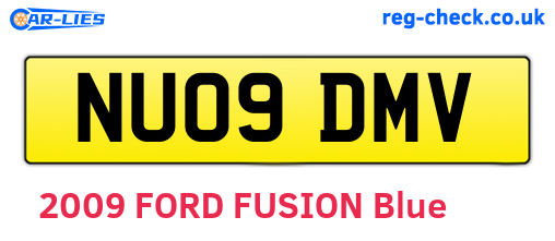 NU09DMV are the vehicle registration plates.