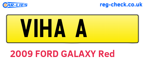 V1HAA are the vehicle registration plates.