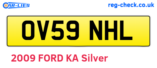 OV59NHL are the vehicle registration plates.