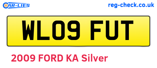 WL09FUT are the vehicle registration plates.