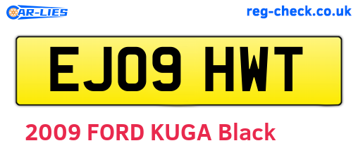 EJ09HWT are the vehicle registration plates.