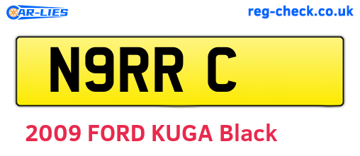 N9RRC are the vehicle registration plates.