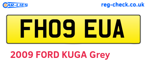 FH09EUA are the vehicle registration plates.