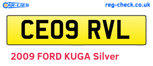 CE09RVL are the vehicle registration plates.