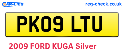 PK09LTU are the vehicle registration plates.