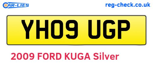 YH09UGP are the vehicle registration plates.