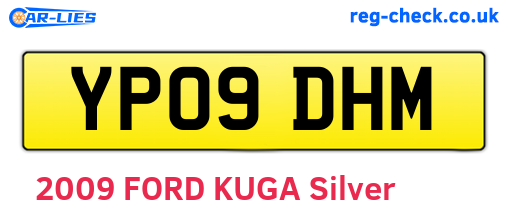 YP09DHM are the vehicle registration plates.