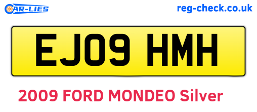 EJ09HMH are the vehicle registration plates.