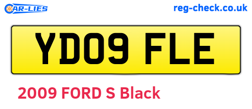 YD09FLE are the vehicle registration plates.
