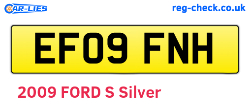 EF09FNH are the vehicle registration plates.