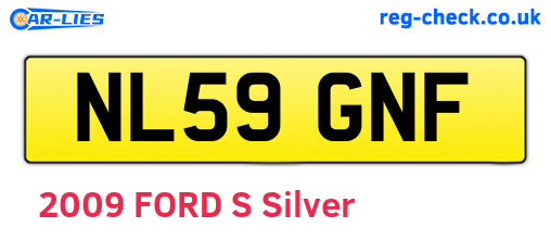 NL59GNF are the vehicle registration plates.