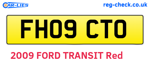 FH09CTO are the vehicle registration plates.