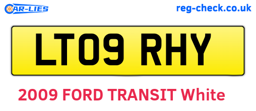 LT09RHY are the vehicle registration plates.