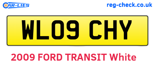 WL09CHY are the vehicle registration plates.