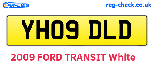 YH09DLD are the vehicle registration plates.