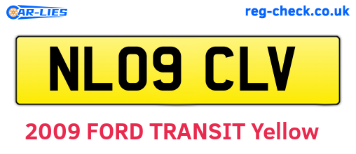 NL09CLV are the vehicle registration plates.