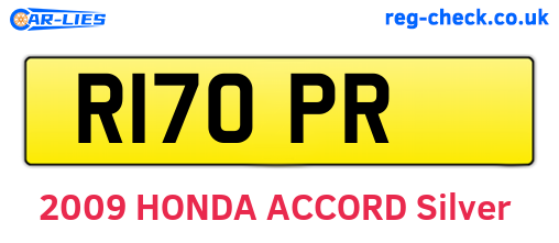 R17OPR are the vehicle registration plates.