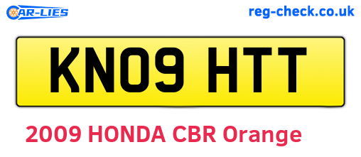 KN09HTT are the vehicle registration plates.