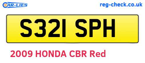 S321SPH are the vehicle registration plates.
