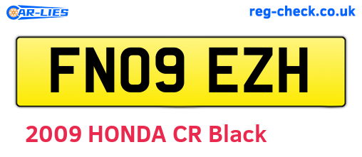 FN09EZH are the vehicle registration plates.