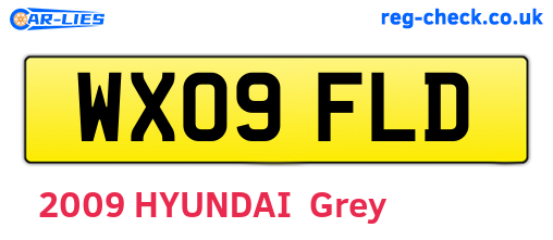 WX09FLD are the vehicle registration plates.