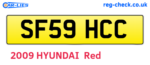 SF59HCC are the vehicle registration plates.