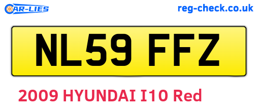 NL59FFZ are the vehicle registration plates.