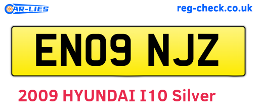 EN09NJZ are the vehicle registration plates.