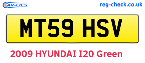 MT59HSV are the vehicle registration plates.