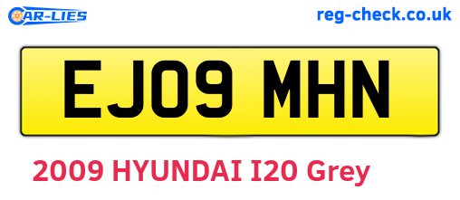 EJ09MHN are the vehicle registration plates.