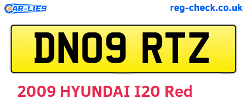 DN09RTZ are the vehicle registration plates.