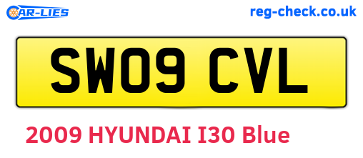 SW09CVL are the vehicle registration plates.