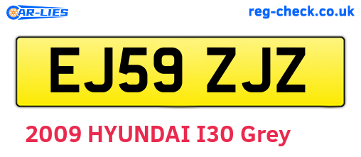 EJ59ZJZ are the vehicle registration plates.