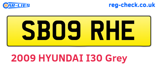 SB09RHE are the vehicle registration plates.