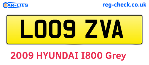 LO09ZVA are the vehicle registration plates.