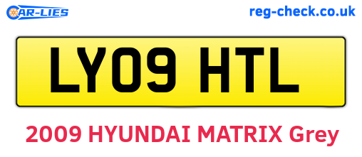 LY09HTL are the vehicle registration plates.