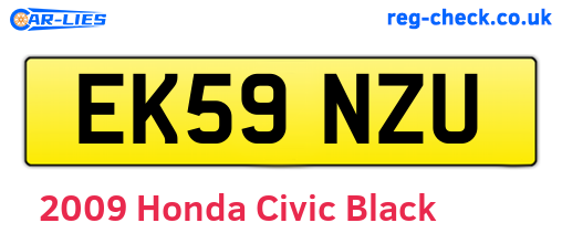 Black 2009 Honda Civic (EK59NZU)
