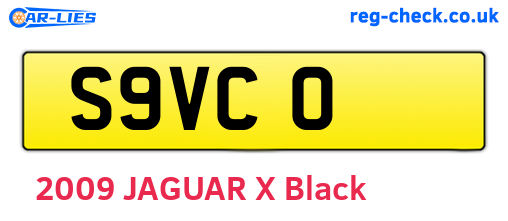 S9VCO are the vehicle registration plates.