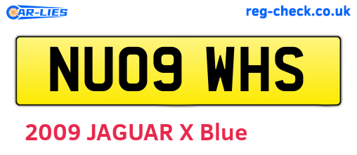 NU09WHS are the vehicle registration plates.