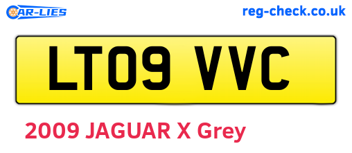 LT09VVC are the vehicle registration plates.