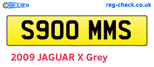 S900MMS are the vehicle registration plates.