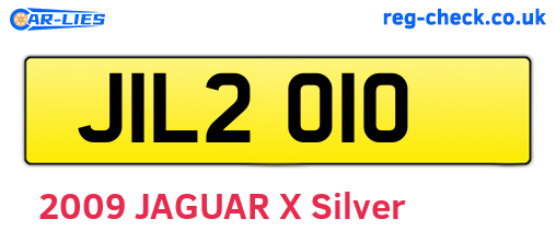 JIL2010 are the vehicle registration plates.