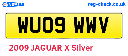 WU09WWV are the vehicle registration plates.