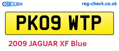 PK09WTP are the vehicle registration plates.