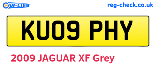 KU09PHY are the vehicle registration plates.
