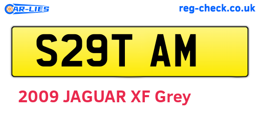 S29TAM are the vehicle registration plates.